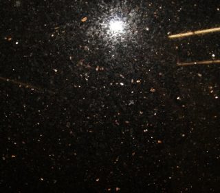 BLACK GALAXY 3cm 114" x 73", 118" x 75"